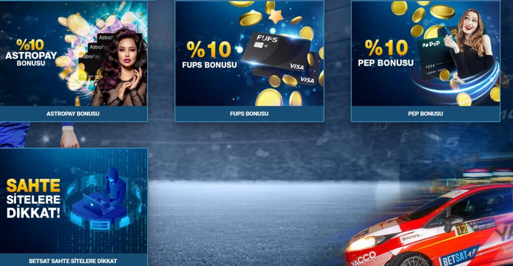 betsat yatırım bonusları